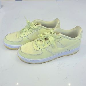 Nike RARE satin Neon Yellow